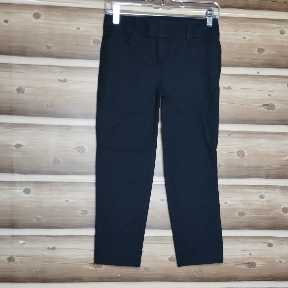 5/$30 Loft the rivera pants women anckle black pants size 00 petite‎